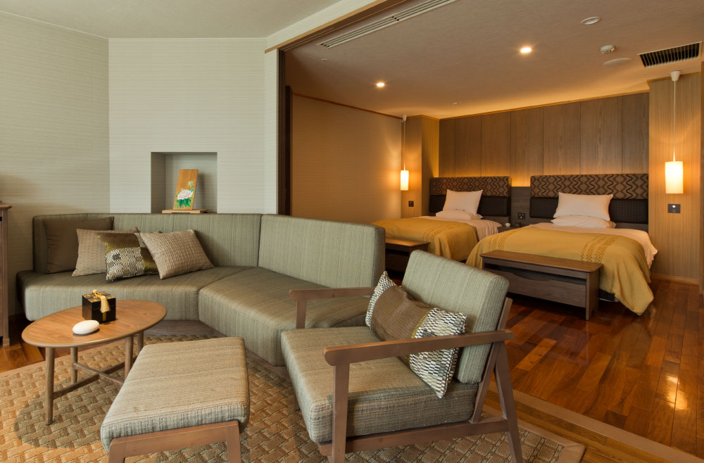 Club floor western suite Room (with open-air bath)